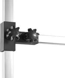 Tectake - Honden Trimtafel Met Twee Lussen - Zwart/zilver- 402893 -Dieren Benodigdheden Winkel 1003x1200 2