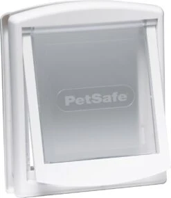 Petsafe 757 Hondenluik - Medium - Zilver/Tranparant -Dieren Benodigdheden Winkel 1039x1200 1