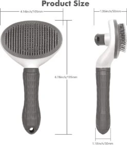 Igoods Kattenborstel - Kattenhaar Verwijderaar - Ontpluizer - Grijs -Dieren Benodigdheden Winkel 1050x1200 1