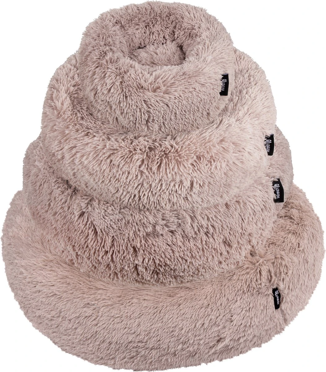 District 70 FUZZ - Hondenmand Comfortabel En Zacht Pluche - Zand, Oudroze, Donkergrijs En Lichtgrijs In S/M/L/XL - Maat: Large, Kleur: Zand 7 District 70 FUZZ - Hondenmand Comfortabel En Zacht Pluche - Zand, Oudroze, Donkergrijs En Lichtgrijs In S/M/L/XL - Maat: Large, Kleur: Zand - Afbeelding 5