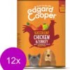Edgard & Cooper Kip & Kalkoen Blik - Voor Volwassen Honden - Hondenvoer - 12 X 400g -Dieren Benodigdheden Winkel 1080x1200