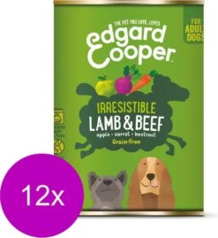 Edgard & Cooper Lam & Rund Blik - Voor Volwassen Honden - Hondenvoer - 12 X 400g -Dieren Benodigdheden Winkel 1101x1200 2