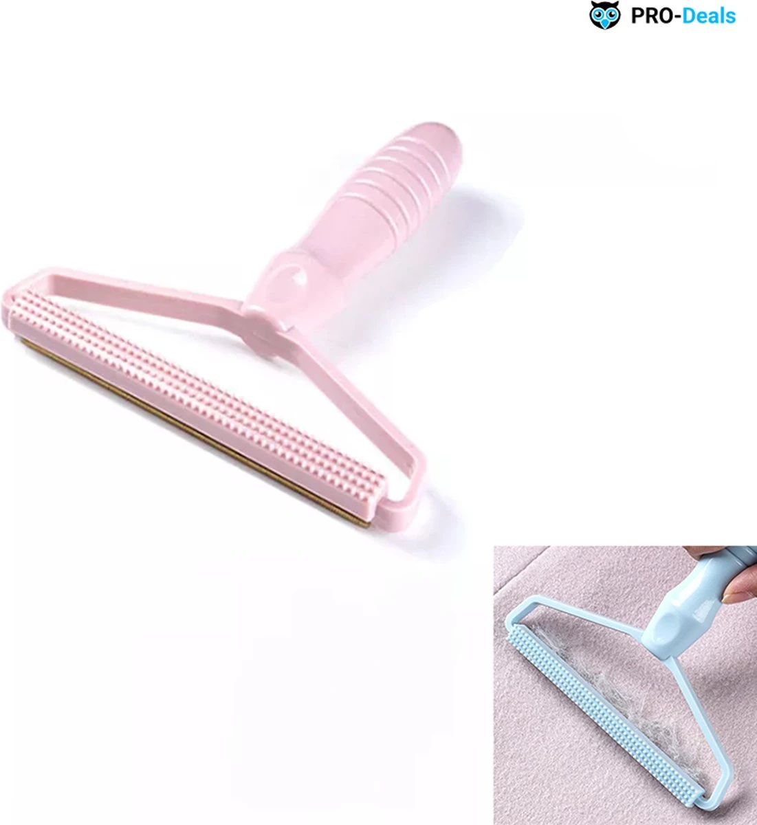 PRO-Deals | Dierenhaar Verwijderen - Haar Verwijderen - Type 2 - Kleur Roze - Kattenharen - Vachtverzorging - Hondenharen - Pluizenverwijderaar - Haaruitval - Kledingreiniger 3 PRO-Deals | Dierenhaar Verwijderen - Haar Verwijderen - Type 2 - Kleur Roze - Kattenharen - Vachtverzorging - Hondenharen - Pluizenverwijderaar - Haaruitval - Kledingreiniger
