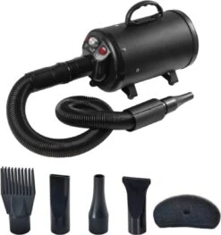 Merkloos Edward&DeVries Professionele Hondenföhn Met 4 Opzetstukken – Waterblazer Voor Honden – Stil Design – Krachtig + Extra Filter - Zwart -Dieren Benodigdheden Winkel 1128x1200 3