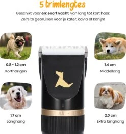 Loyalpetclub® Professionele 2-in-1 Hondentondeuse Voor Dikke Vacht – Draadloze Honden Tondeuse & Hondentrimmer – Stille Tondeuse Katten & Honden Trimset - Inclusief Opbergtasje -Dieren Benodigdheden Winkel 1131x1200 1