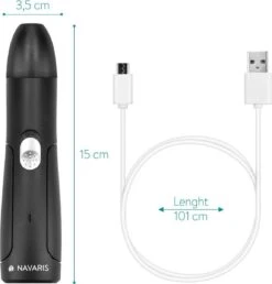 Navaris Elektrische Nagelvijl Voor Huisdieren - Met Diamanten Vijlkop - Voor Honden, Katten En Konijnen - Ook Voor Vogelsnavels - Draadloos -Dieren Benodigdheden Winkel 1149x1200 2