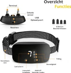 Salvano Anti Blafband - Blafband Voor Honden - Opvoedingshalsbanden - Voor Kleine En Grote Honden - Anti Blafband Zonder Schok- Oplaadbaar - Anti Blaf Apparaat - Blafband - Diervriendelijk -Dieren Benodigdheden Winkel 1156x1200 4