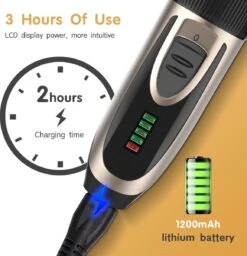 Nobleza Dieren Tondeuse Set - 4 Opzetkammen - Draadloos - Voor Huisdieren Katten & Honden -Dieren Benodigdheden Winkel 1159x1200