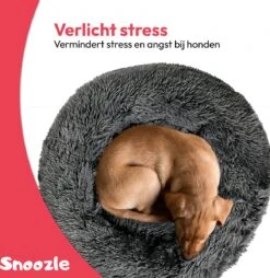 Snoozle Donut Hondenmand - Zacht En Luxe Hondenkussen - Wasbaar - Fluffy - Hondenmanden - 70cm - Grijs 19 Snoozle Donut Hondenmand - Zacht En Luxe Hondenkussen - Wasbaar - Fluffy - Hondenmanden - 70cm - Grijs -Dieren Benodigdheden Winkel 1165x1200