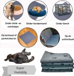 XXL Puppy Training Pad - Plasmat - Zwart - 104 X 104 Cm - Hondentoilet - Herbruikbaar - Wasbaar 17 XXL Puppy Training Pad - Plasmat - Zwart - 104 X 104 Cm - Hondentoilet - Herbruikbaar - Wasbaar -Dieren Benodigdheden Winkel 1167x1200 3