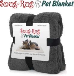 Snug-Rug Huisdier Deken Voor Honden En Katten – Small Slate Grey Kattendeken Hondendeken – Vetbed Hond Bench Bank Fleece Kat Dierendeken Kattendekentjes Kattendekentje Dierenmat Hondenmat Plaid Kattendekens Kattenplaid -Dieren Benodigdheden Winkel 1169x1200