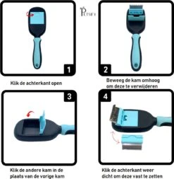 Petsify - Dierenborstel - Professionele 5 In 1 Hondenborstel - Voor Hond En Kat - Tweezijdig - Hondenkam - Kattenborstel - Kattenkam 14 Petsify - Dierenborstel - Professionele 5 In 1 Hondenborstel - Voor Hond En Kat - Tweezijdig - Hondenkam - Kattenborstel - Kattenkam -Dieren Benodigdheden Winkel 1170x1200