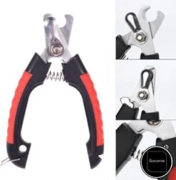 ElegaPet Professionele Nagelknipper Hond L - Rood Zwart - Dier - Nageltang Met Veiligheidsstop Nagelschaar -Dieren Benodigdheden Winkel 1173x1200 5