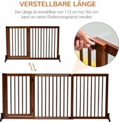 PawHut Barrière Verstelbare Lengte D06-079V01 12 PawHut Barrière Verstelbare Lengte D06-079V01 -Dieren Benodigdheden Winkel 1173x1200 6