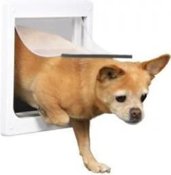 Trixie 2-Weg Hondenluik Wit - XS-S 25 X 29 CM -Dieren Benodigdheden Winkel 1176x1200 6