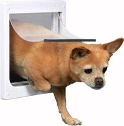 Trixie 2-Weg Hondenluik Wit - XS-S 25 X 29 CM -Dieren Benodigdheden Winkel 1176x1200 7