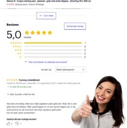 Sharon B - Puppy Training Pad - Plasmat - Beige Met Botjesprint - 80x90 Cm - Hondentoilet - Herbruikbaar - Wasbaar 20 Sharon B - Puppy Training Pad - Plasmat - Beige Met Botjesprint - 80x90 Cm - Hondentoilet - Herbruikbaar - Wasbaar -Dieren Benodigdheden Winkel 1185x1200 8