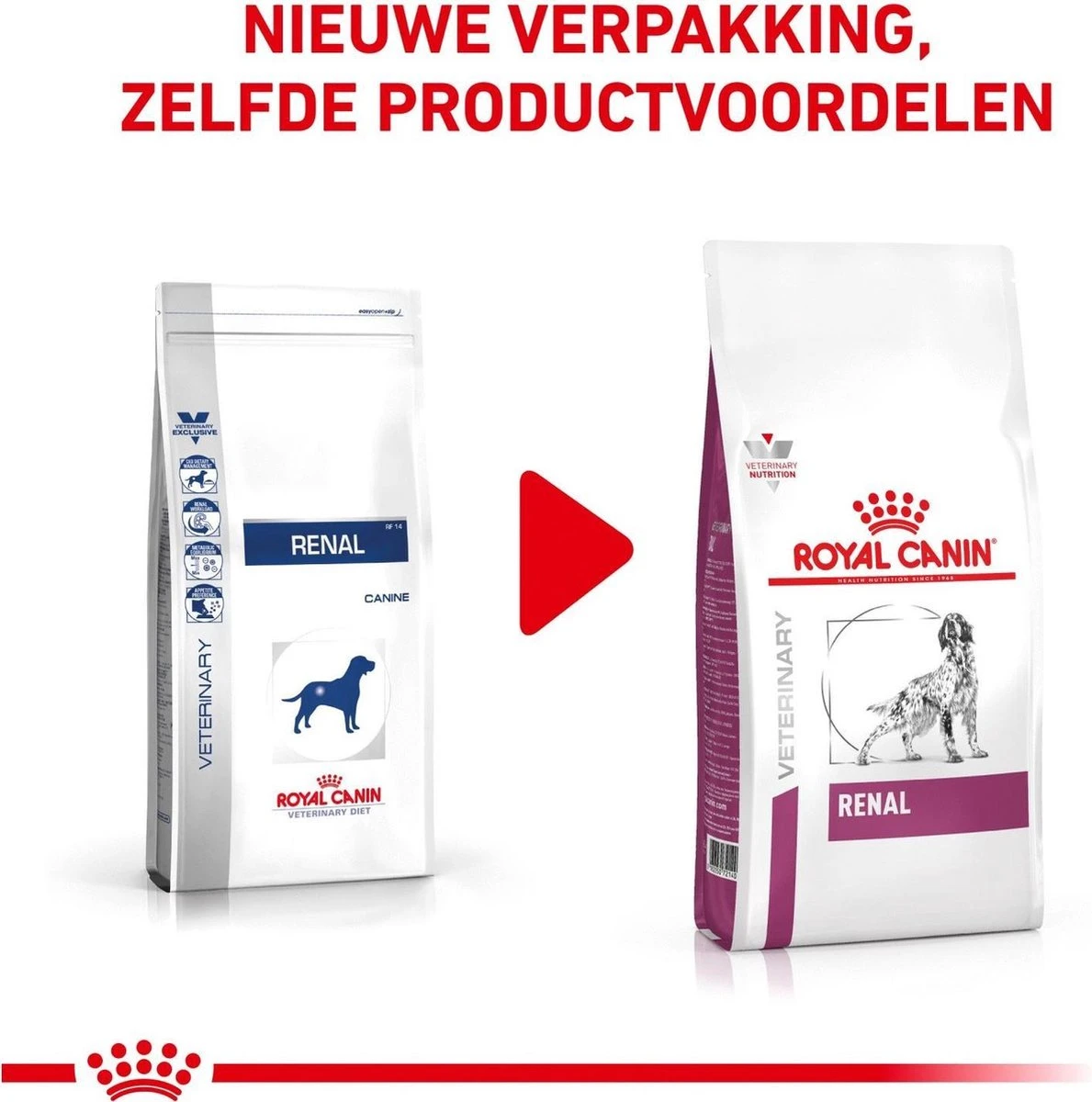 Royal Canin Renal - Dieetvoeding Voor Ondersteuning Van De Nierfunctie Van Volwassen Honden 14 Kg 4 Royal Canin Renal - Dieetvoeding Voor Ondersteuning Van De Nierfunctie Van Volwassen Honden 14 Kg - Afbeelding 2