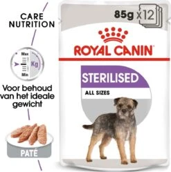Royal Canin Ccn Sterilised Wet - Hondenvoer - 12x85 G -Dieren Benodigdheden Winkel 1191x1200 1