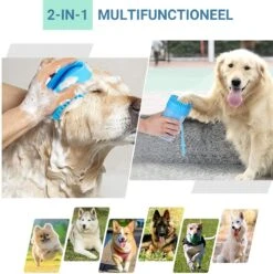 TIKKENS Hondenpoten Reiniger 2-in-1 - Hondenborstel - Hondenpoot Reiniger - Huisdier Poot Wassen - Hondenverzorging - Honden Wassen - Inclusief Microvezeldoek - XL -Dieren Benodigdheden Winkel 1193x1200