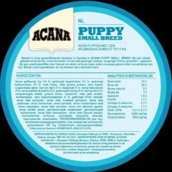 Acana Heritage Puppy Small Breed (6 KG) 25 Acana Heritage Puppy Small Breed (6 KG) -Dieren Benodigdheden Winkel 1196x1200 1