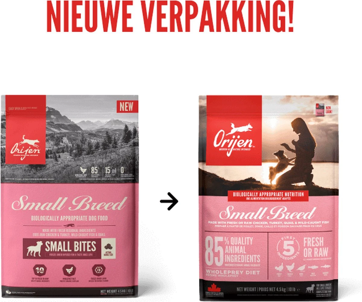 Orijen Whole Prey Small Breed (4,5 KG) 16 Orijen Whole Prey Small Breed (4,5 KG) - Afbeelding 14