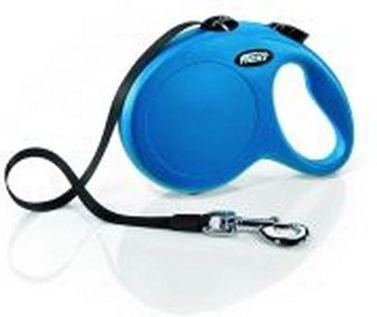 Flexi New Classic Tape - Hondenriem - Blauw - M - 5 M - (<25 Kg) 16 Flexi New Classic Tape - Hondenriem - Blauw - M - 5 M - (<25 Kg) - Afbeelding 14