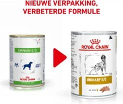 Royal Canin Urinary S/O Hond - 12 X 410 G Blikken -Dieren Benodigdheden Winkel 1200x1010 1