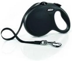 Flexi Classic Tape - Zwart - M - 5 M -Dieren Benodigdheden Winkel 1200x1022