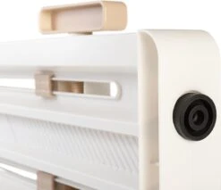 Iris Ohyama Huisdier Bariere PBR-600 - Kunststof - Wit/Beige - Uitschuifbaar -Dieren Benodigdheden Winkel 1200x1034