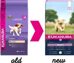 Eukanuba Dog Puppy & Junior - All Breeds - Lamb & Rice - 12 Kg -Dieren Benodigdheden Winkel 1200x1037