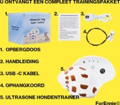 Merkloos Ultrasone Hondentrainer - Anti Blafapparaat | Anti Blaf Apparaat | Anti Blafband | Dierendag | Trainer | Design | Schelp | Retro | Blafband Voor Honden -Dieren Benodigdheden Winkel 1200x1046 1
