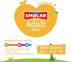 Smolke Adult Mini - Kip - Hondenvoer - 12 Kg 24 Smolke Adult Mini - Kip - Hondenvoer - 12 Kg -Dieren Benodigdheden Winkel 1200x1050