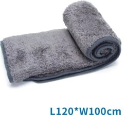 Nobleza 40UWK Hondendeken - Dierenmat - Benchkleed - 120x100cm - Grijs -Dieren Benodigdheden Winkel 1200x1090