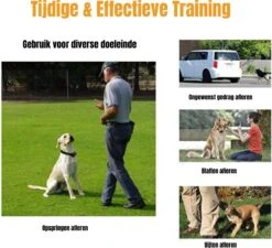 W&Z® Anti Blafband Inclusief Afstandsbediening- 3-60KG - Diervriendelijk - Zonder Schok - Vibratie/Audio/Licht - Anti Blaf Band - Water Bestendig -Dieren Benodigdheden Winkel 1200x1092 1