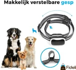 Fideli Anti Blafband - Zonder Schok - Grote En Kleine Honden - Oplaadbaar - LED Verlichte Band -Dieren Benodigdheden Winkel 1200x1095 1