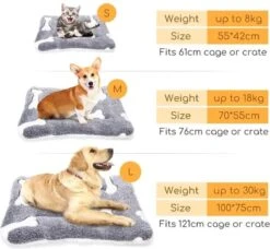 Nobleza Benchkussen - Dierenkussen - Hondenkussen - Kattenkussen - Benchmat - Dierenmat - Hondenmat - Kattenmat - Grijs - Maat S -Dieren Benodigdheden Winkel 1200x1109