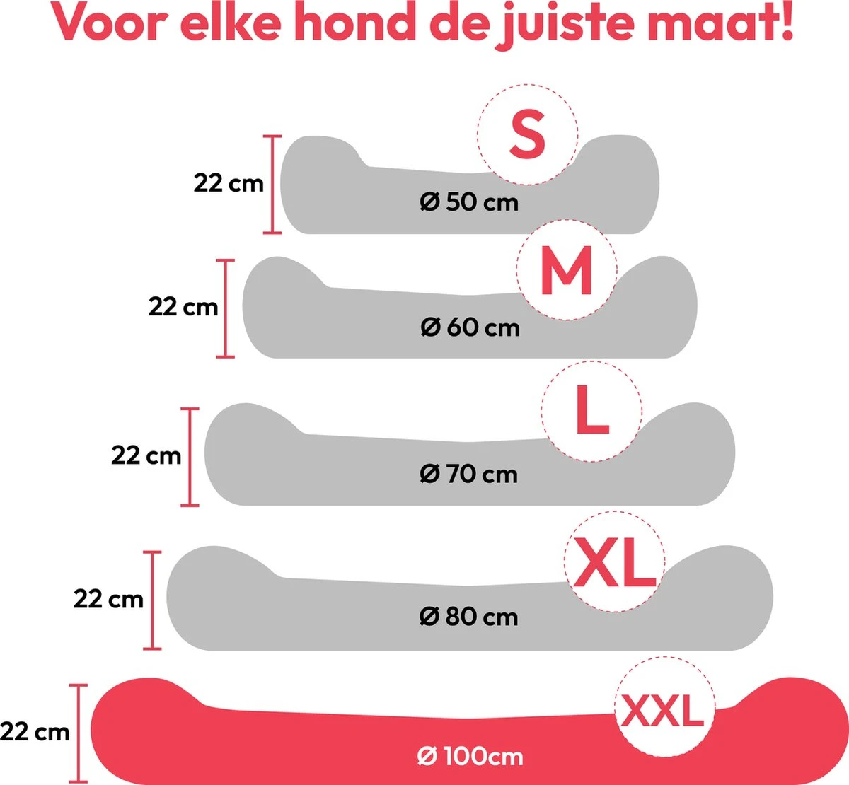 Snoozle Donut Hondenmand - Zacht En Luxe Hondenkussen - Wasbaar - Fluffy - Hondenmanden - 100cm - XXL - Dark Coffee 10 Snoozle Donut Hondenmand - Zacht En Luxe Hondenkussen - Wasbaar - Fluffy - Hondenmanden - 100cm - XXL - Dark Coffee - Afbeelding 8