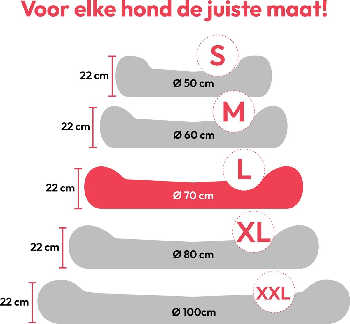 Snoozle Donut Hondenmand - Zacht En Luxe Hondenkussen - Wasbaar - Fluffy - Hondenmanden - 70cm - Grijs 10 Snoozle Donut Hondenmand - Zacht En Luxe Hondenkussen - Wasbaar - Fluffy - Hondenmanden - 70cm - Grijs - Afbeelding 8