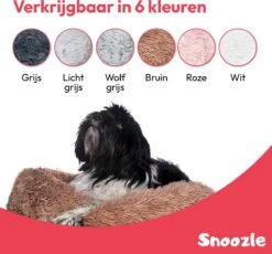 Snoozle Donut Hondenmand - Zacht En Luxe Hondenkussen - Wasbaar - Fluffy - Hondenmanden - 100cm - XXL - Dark Coffee 17 Snoozle Donut Hondenmand - Zacht En Luxe Hondenkussen - Wasbaar - Fluffy - Hondenmanden - 100cm - XXL - Dark Coffee -Dieren Benodigdheden Winkel 1200x1118 1