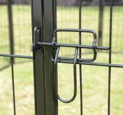 Topmast Premium Puppyren - Zwart - Hondenren - Opvouwbaar - 80 Cm Hoog - Binnen - Voor Puppy's En Honden -Dieren Benodigdheden Winkel 1200x1123 5