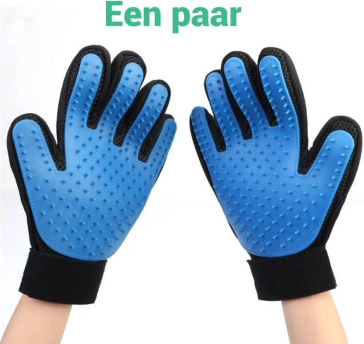 Merkloos Vachtverzorgingshandschoenen Kat En Hond - Huisdieren Handschoen - 2 Stuks 3 Merkloos Vachtverzorgingshandschoenen Kat En Hond - Huisdieren Handschoen - 2 Stuks