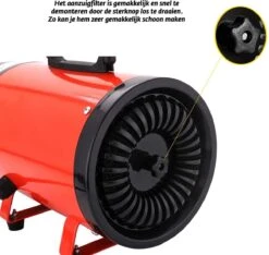 Gridbyt Professionele Hondenföhn – Waterblazer Voor Honden – Voor Een Mooie Vacht – Rood -Dieren Benodigdheden Winkel 1200x1137 3