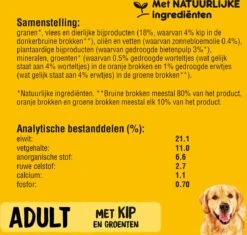 Pedigree Adult Honden Droogvoer - Kip - 10 Kg -Dieren Benodigdheden Winkel 1200x1143