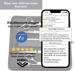 VoordeelShop 7-Delige Huisdier Knipset Met Etui - Trimmen Hond - Honden Schaar - Effileerschaar Hond - Huisdier Trimmer - Huisdier Knippen - Knipschaar Haar - Haar Schaar - Kapper - Kapperset - Scharenset -Dieren Benodigdheden Winkel 1200x1146 10