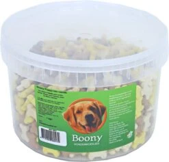 Boony Hondenkoek Puppy Botjes Mix Vanille, Emmer A 1000 Gram -Dieren Benodigdheden Winkel 1200x1153