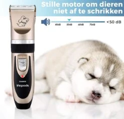 LifeGoods Hondentondeuse - Voor Katten En Honden - Complete Set - 5 Standen - Draadloos - Oplaadbaar - Goud/Zwart -Dieren Benodigdheden Winkel 1200x1153 6