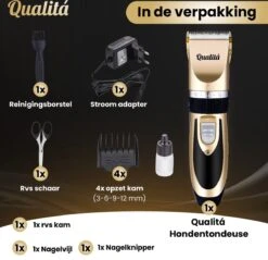 Merkloos Professionele Honden Tondeuse Set - Tondeuse Voor Huisdier Honden En Katten - Hondentrimmer - Hondentondeuse 18 Merkloos Professionele Honden Tondeuse Set - Tondeuse Voor Huisdier Honden En Katten - Hondentrimmer - Hondentondeuse -Dieren Benodigdheden Winkel 1200x1163 7