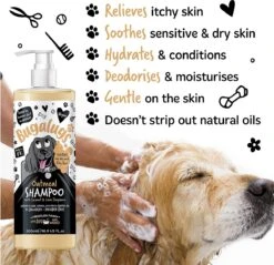 Bugalugs - Hondenshampoo Oatmeal - Met Kokos En Limoen Geur - Alle Vachttypes - Fles Met Pompje - Vegan - 500 Ml -Dieren Benodigdheden Winkel 1200x1163 8