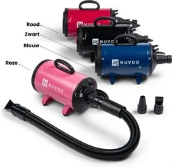 Nuvoo Professionele Hondenföhn / Waterblazer / Hondenborstel Met 3 Opzetstukken - Verstelbare Vermogen Tot 2200W - Warme / Koude Stand - Blauw 21 Nuvoo Professionele Hondenföhn / Waterblazer / Hondenborstel Met 3 Opzetstukken - Verstelbare Vermogen Tot 2200W - Warme / Koude Stand - Blauw -Dieren Benodigdheden Winkel 1200x1164 4